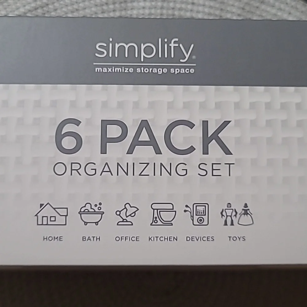 Simplify 6 Pack Organizing Set